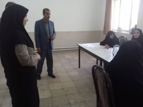 بازدید از مراحل انجام مصاحبه دانشگاه فرهنگیان ایلام