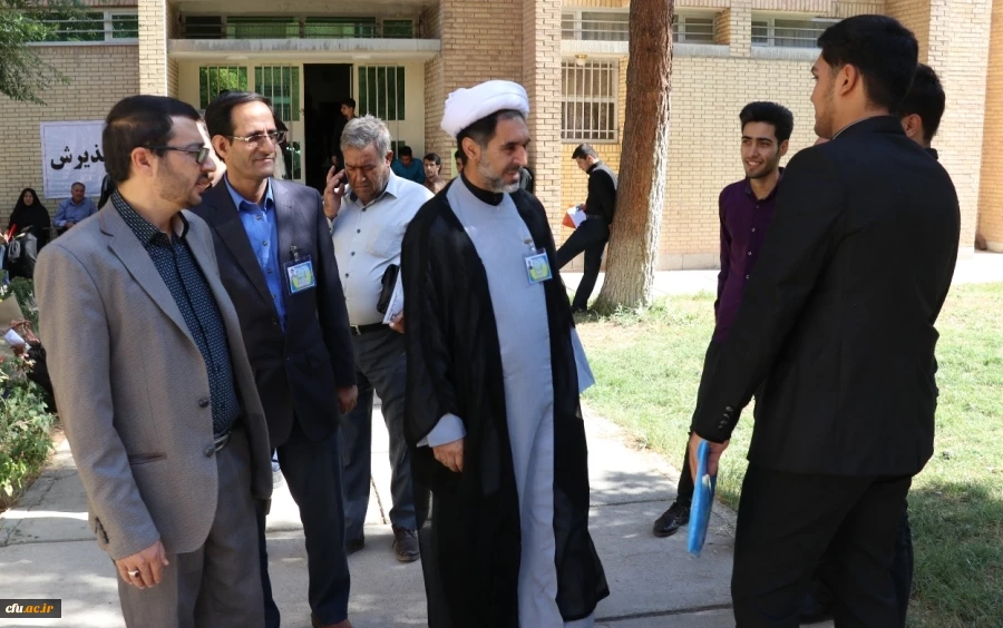 مدیریت امور پردیس های دانشگاه فرهنگیان استان کرمان مراحل انجام مصاحبه داوطلبان ورود به دانشگاه فرهنگیان را مورد بازدید قرار داد.