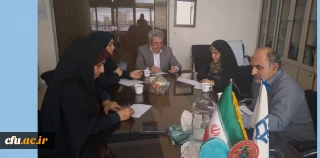 برگزاری جلسه ارتقاء و ترفیع اساتید عضو هیئت علمی در قالب فعالیت های فرهنگی