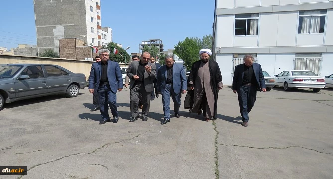 بازدید از فضاهای فیزیکی و عمرانی دانشگاه فرهنگیان 2