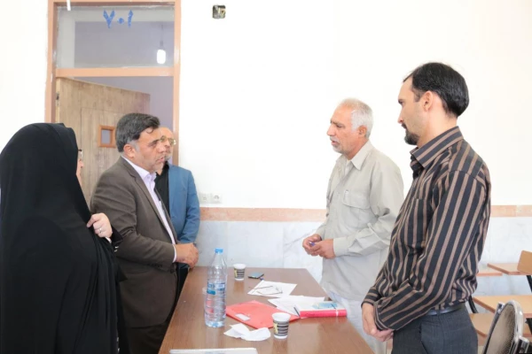بازدید مدیر کل آموزش و پرورش استان سمنان از روند مصاحبه داوطلبان ورود به دانشگاه فرهنگیان 3