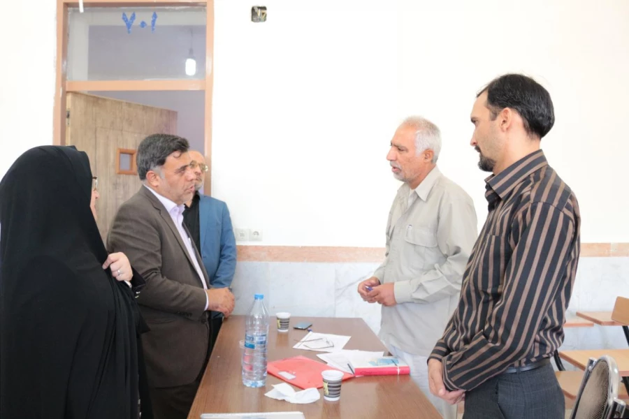 بازدید مدیر کل آموزش و پرورش استان سمنان از روند مصاحبه داوطلبان ورود به دانشگاه فرهنگیان 3