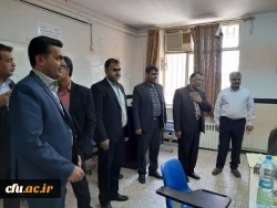 بازدید مدیرکل آموزش وپرورش استان ومدیریت دانشگاه فرهنگیان سیستان وبلوچستان از مراحل انجام مصاحبه داوطلبان ورود به دانشگاه فرهنگیان