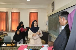 بازدید ریاست و معاونین دانشگاه فرهنگیان اصفهان از روند مصاحبه داوطلبان