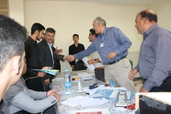 بازدید ریاست و معاونین دانشگاه فرهنگیان اصفهان از روند مصاحبه داوطلبان