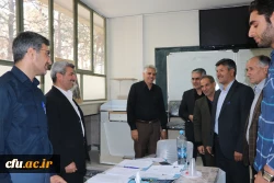 بازدید ریاست و معاونین دانشگاه فرهنگیان اصفهان از روند مصاحبه داوطلبان