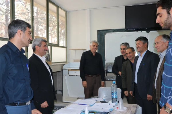 بازدید ریاست و معاونین دانشگاه فرهنگیان اصفهان از روند مصاحبه داوطلبان