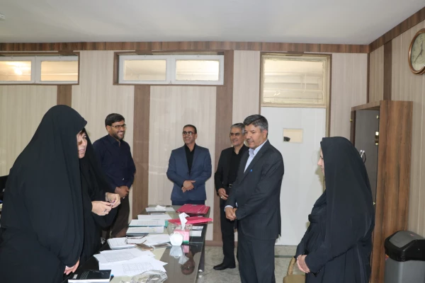 بازدید ریاست و معاونین دانشگاه فرهنگیان اصفهان از روند مصاحبه داوطلبان