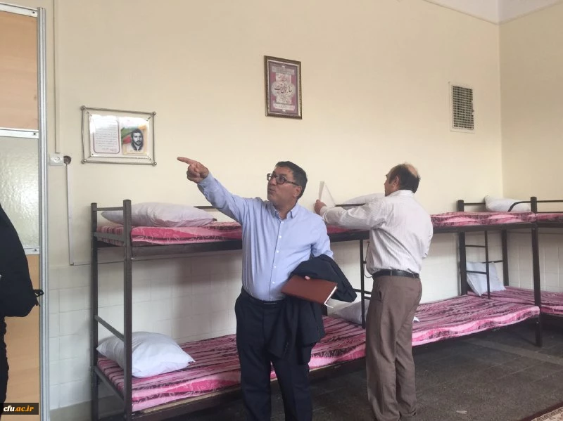 بازدید از فرایند بازسازی، تعمیرات پیشگیرانه، استفاده بهینه از امکانات  و تنوع بخشی به فضاها در  مرکز آموزش عالی شهید باهنر تهران 3