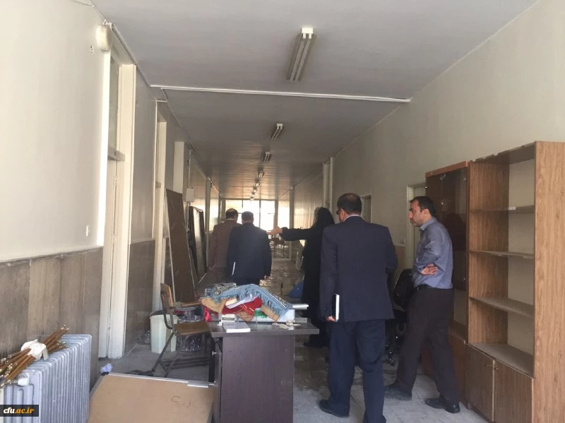 بازدید از فرایند بازسازی، تعمیرات پیشگیرانه، استفاده بهینه از امکانات  و تنوع بخشی به فضاها در  مرکز آموزش عالی شهید باهنر تهران 13