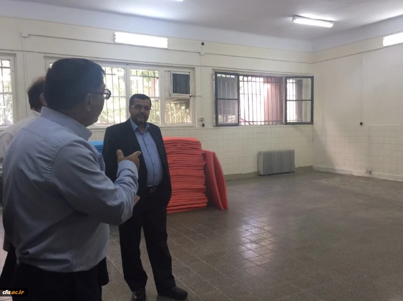 بازدید از فرایند بازسازی، تعمیرات پیشگیرانه، استفاده بهینه از امکانات و تنوع بخشی به فضاها در مرکز آموزش عالی شهید باهنر تهران
 2