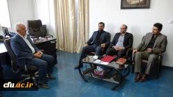 دیدار مدیرکل صدا و سیمای استان با دکتر معروفی رئیس دانشگاه فرهنگیان کردستان 3