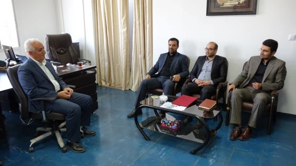 دیدار مدیرکل صدا و سیمای استان با دکتر معروفی رئیس دانشگاه فرهنگیان کردستان 3