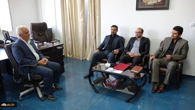 دیدار مدیرکل صدا و سیمای استان با دکتر معروفی رئیس دانشگاه فرهنگیان کردستان 3