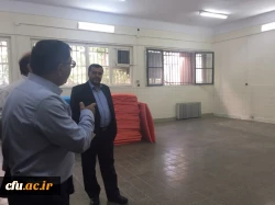 بازدید از فرایند بازسازی، تعمیرات پیشگیرانه، استفاده بهینه از امکانات و تنوع بخشی به فضاها در مرکز آموزش عالی شهید باهنر تهران
 2