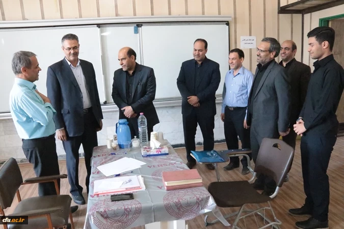 گزارش تصویری بازدید مدیر کل آموزش و پرورش استان، از روند گزینش معرفی شدگان چند برابر ظرفیت، دانشگاه فرهنگیان یزد
 6