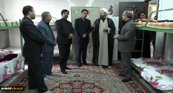 بازدید از فرآیند آماده سازی دانشگاه فرهنگیان استان اردبیل برای مهر ۹۸ 2