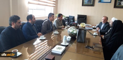 دیدار سرپرست جدید دانشگاه فرهنگیان استان قزوین با مدیر کل آموزش وپرورش استان
