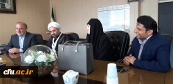 دکتر حمیدرضا مشهدی سرپرست جدید مدیریت امور پردیس های دانشگاه فرهنگیان استان قزوین به همراه هیئت رئیسه دانشگاه با مدیرکل آموزش وپرورش استان قزوین دیدار وگفتگو کردند. 7