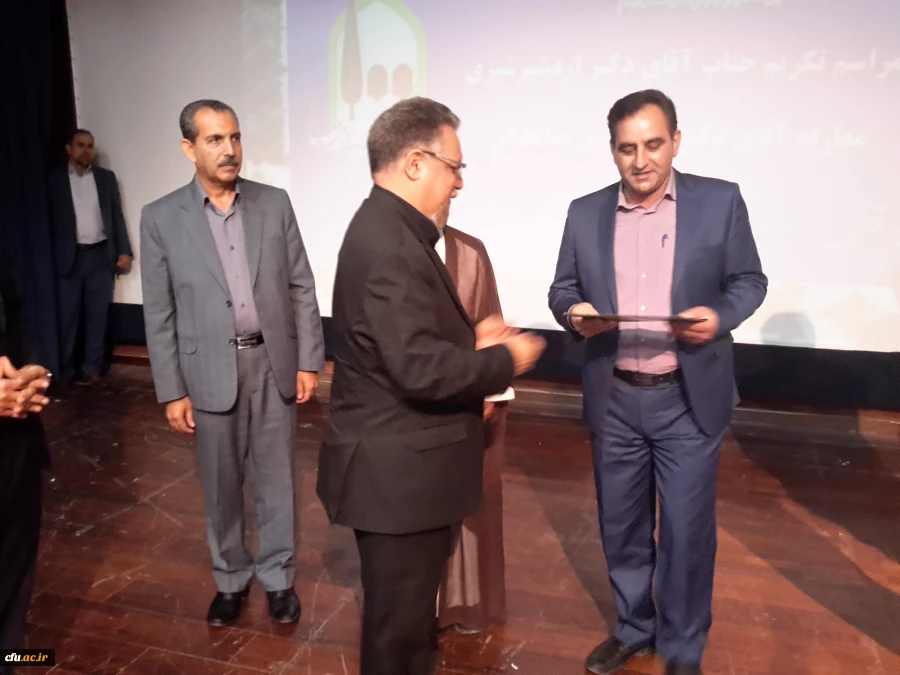 مراسم تکریم و معارفه سرپرست دانشگاه فرهنگیان استان ایلام