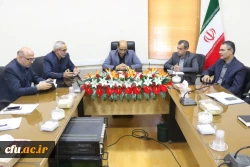 در جهت تامین کسری فضای خوابگاهی پردیس خواهران یزد انجام شد:

دیدار هیئت رئیسه دانشگاه فرهنگیان استان یزد با مدیر کل آموزش و پرورش استان
 5