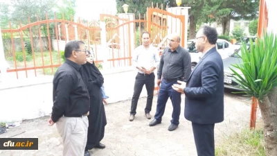 بازدید میدانی دکتر انصاری راد سرپرست معاونت دانشجویی از مرکز آموزش عالی شهید مطهری نوشهر