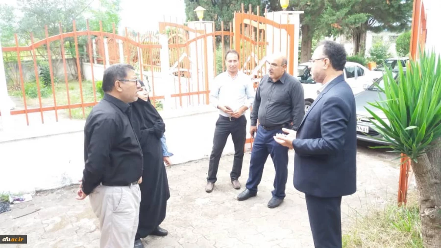 بازدید میدانی دکتر انصاری راد سرپرست معاونت دانشجویی از مرکز آموزش عالی شهید مطهری نوشهر  2