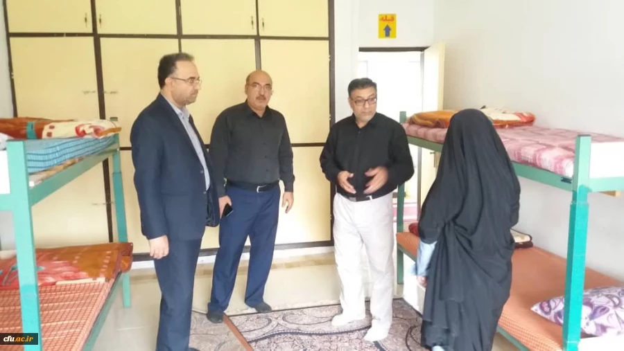 بازدید میدانی دکتر انصاری راد سرپرست معاونت دانشجویی از مرکز آموزش عالی شهید مطهری نوشهر  3