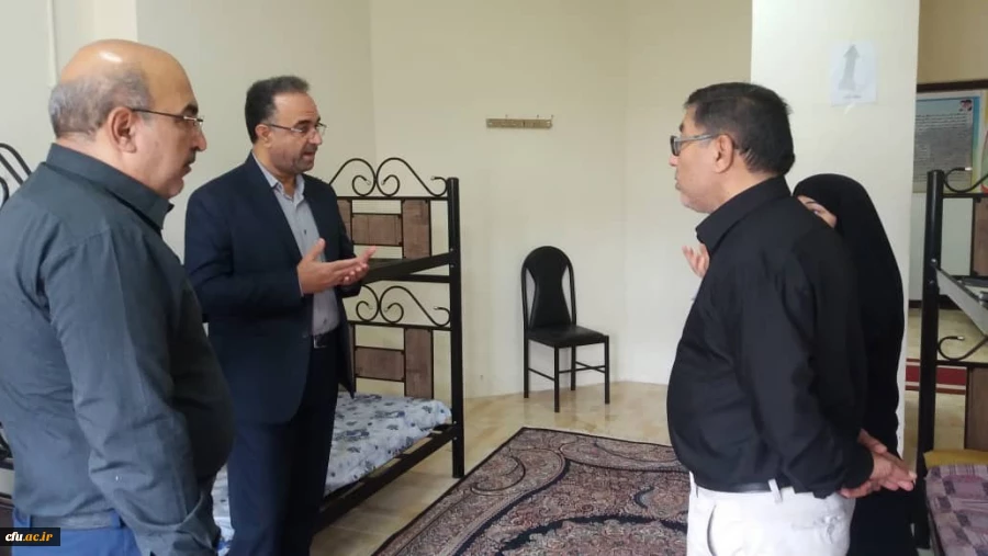بازدید میدانی دکتر انصاری راد سرپرست معاونت دانشجویی از مرکز آموزش عالی شهید مطهری نوشهر  5