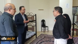 بازدید میدانی دکتر انصاری راد سرپرست معاونت دانشجویی از مرکز آموزش عالی شهید مطهری نوشهر 3