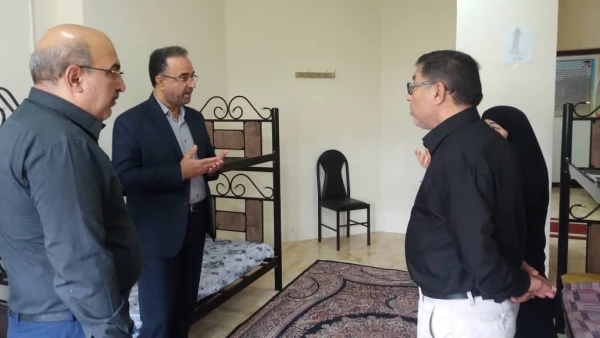 بازدید میدانی دکتر انصاری راد سرپرست معاونت دانشجویی از مرکز آموزش عالی شهید مطهری نوشهر 3