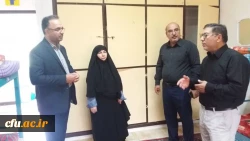 بازدید میدانی دکتر انصاری راد سرپرست معاونت دانشجویی از مرکز آموزش عالی شهید مطهری نوشهر 6