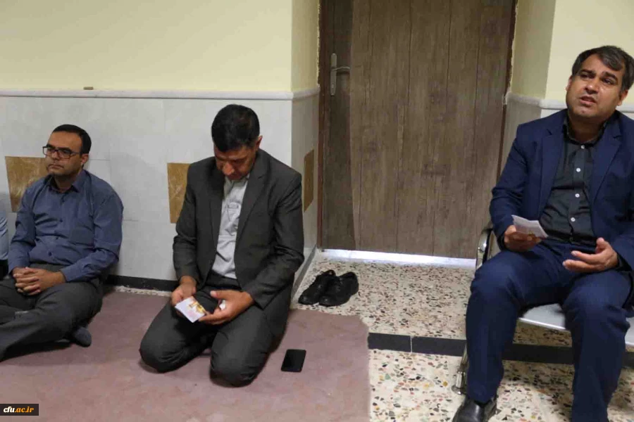 برگزاری زیارت عاشورا در دهه اول محرم در نمازخانه پردیس امام محمد باقر(ع) 2