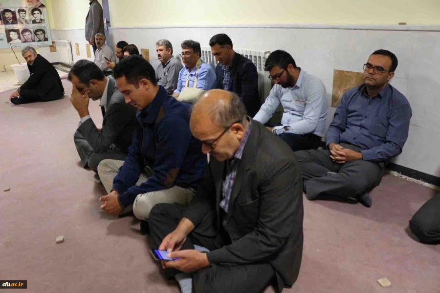 برگزاری زیارت عاشورا در دهه اول محرم در نمازخانه پردیس امام محمد باقر(ع) 2