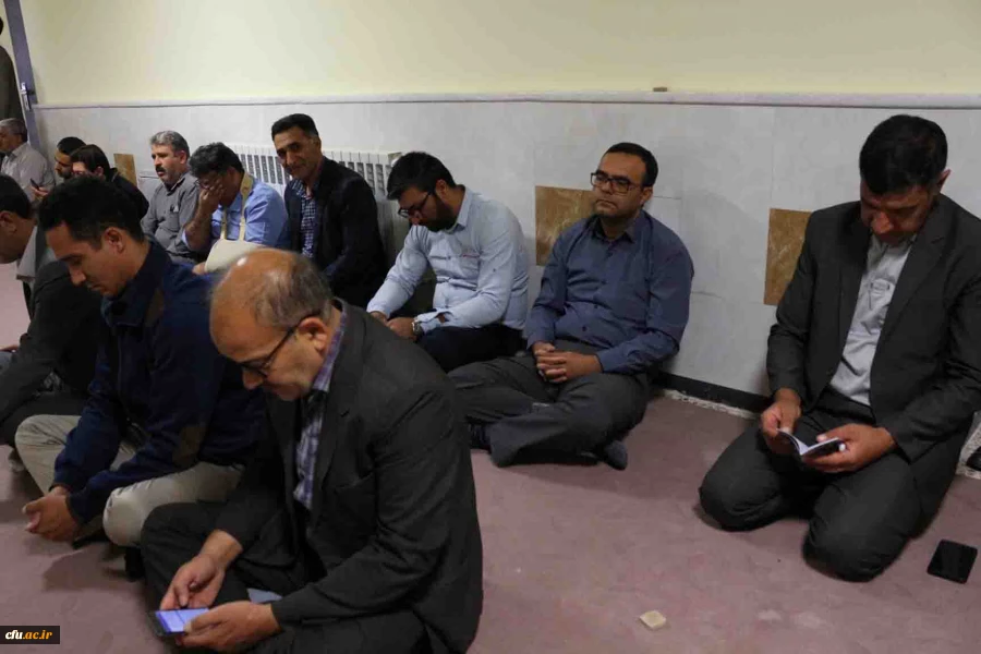 برگزاری زیارت عاشورا در دهه اول محرم در نمازخانه پردیس امام محمد باقر(ع) 2