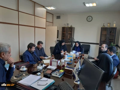 جلسه «کارگروه فعال سازی دبیرخانه های شورای انضباطی» برگزار شد