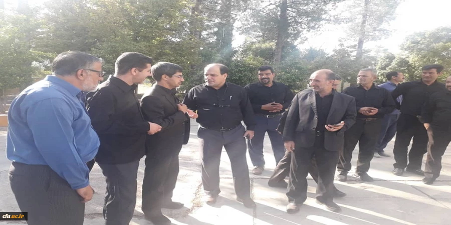 برگزاری مراسم پر فیض زیارت عاشورا  و بازدید از مرکز شهید مطهری  2