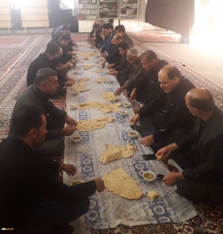 برگزاری مراسم پر فیض زیارت عاشورا  و بازدید از مرکز شهید مطهری  2