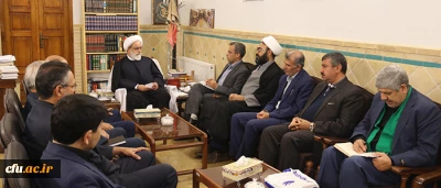 دیدار اعضای بنیاد خیرین حامی دانشگاه فرهنگیان یزد با امام جمعه موقت یزد
