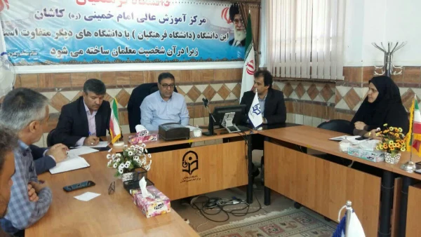 حضور و بازدید سرپرست معاونت دانشجویی از مرکزآموزش عالی امام خمینی(ره) کاشان