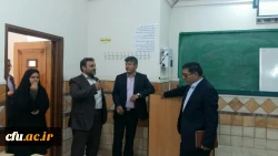 حضور و بازدید سرپرست معاونت دانشجویی از مرکزآموزش عالی امام خمینی(ره) کاشان