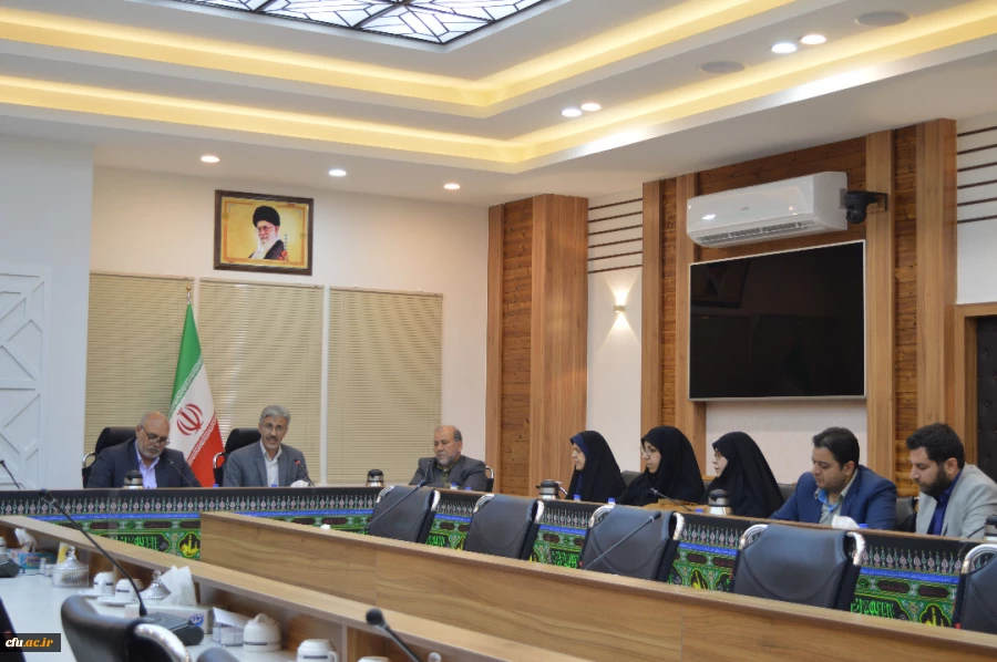 برگزاری جلسه هیأت امنای دانشگاه فرهنگیان در استانداری استان خوزستان 