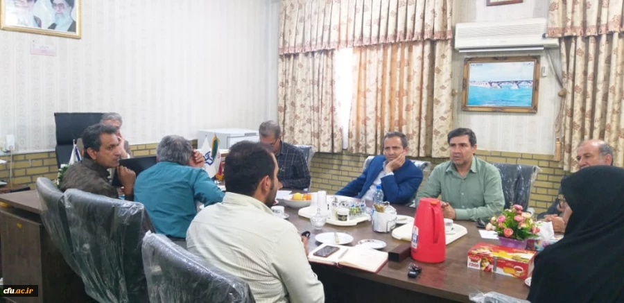 بازدید معاون پژوهشی دانشگاه فرهنگیان از مرکز آموزش عالی شیخ مرتضی انصاری دزفول 