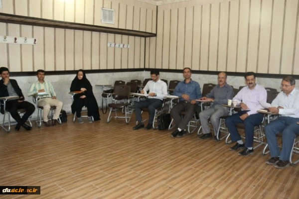 نشست گروه های آموزشی دانشگاه فرهنگیان یزد در آستانه شروع سال تحصیلی جدید
 14