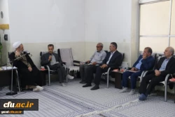 دیدار هیات رئیسه دانشگاه فرهنگیان یزد با حضرت آیت الله اعرافی
 4