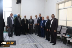 دیدار هیات رئیسه دانشگاه فرهنگیان یزد با حضرت آیت الله اعرافی
 6