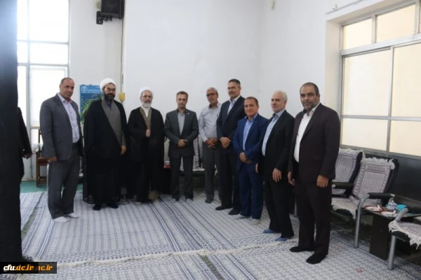 دیدار هیات رئیسه دانشگاه فرهنگیان یزد با حضرت آیت الله اعرافی
 6