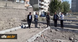 بازدید شهردار اردبیل از پروژه مشترک در حال اجرای پردیس علامه طباطبایی اردبیل 5
