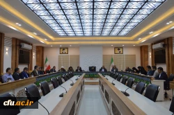 برگزاری جلسه هیأت امنای استانی دانشگاه فرهنگیان در استانداری خوزستان 