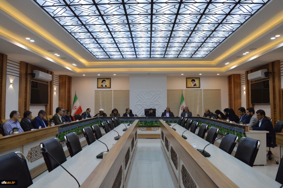 برگزاری جلسه هیأت امنای استانی دانشگاه فرهنگیان در استانداری خوزستان 